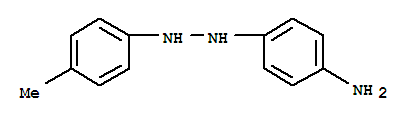 (9ci)-4-[2-(4-甲基苯基)肼基]-苯胺结构式_791050-63-0结构式
