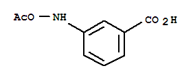 (9ci)-3-[(乙酰基氧基)氨基]-苯甲酸结构式_791104-57-9结构式