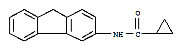Cyclopropanecarboxamide, n-9h-fluoren-3-yl-(9ci) Structure