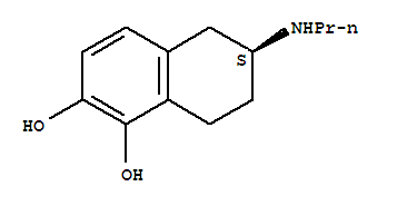 (s)-(9ci)-5,6,7,8-四氢-6-(丙基氨基)-1,2-萘二醇结构式_791558-83-3结构式