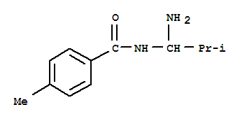 (9ci)-n-(1-氨基-2-甲基丙基)-4-甲基-苯甲酰胺结构式_791575-93-4结构式