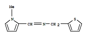 (9ci)-n-[(1-甲基-1H-吡咯-2-基)亚甲基]-2-噻吩甲胺结构式_791615-22-0结构式