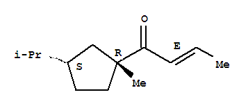 (2e)-(9ci)-1-[(1r,3s)-1-甲基-3-(1-甲基乙基)环戊基]-2-丁烯-1-酮结构式_791620-49-0结构式