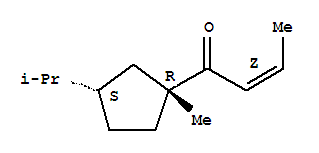 (2z)-(9ci)-1-[(1r,3s)-1-甲基-3-(1-甲基乙基)环戊基]-2-丁烯-1-酮结构式_791620-66-1结构式
