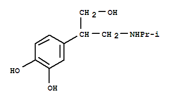 (9ci)-4-[2-羟基-1-[[(1-甲基乙基)氨基]甲基]乙基]-1,2-苯二醇结构式_791720-88-2结构式