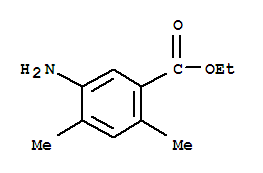 (9ci)-5-氨基-2,4-二甲基-苯甲酸乙酯结构式_791722-05-9结构式