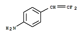 (9ci)-4-(2,2-二氟乙烯)-苯胺结构式_791727-15-6结构式