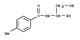 (9ci)-n-[1-(羟基甲基)丙基]-4-甲基-苯甲酰胺结构式_791831-18-0结构式