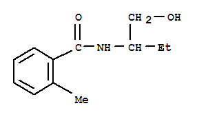 (9ci)-n-[1-(羟基甲基)丙基]-2-甲基-苯甲酰胺结构式_791840-45-4结构式