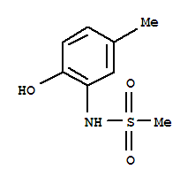 (9ci)-n-(2-羟基-5-甲基苯基)-甲烷磺酰胺结构式_791840-51-2结构式