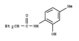 (9ci)-2-乙基-n-(2-羟基-4-甲基苯基)-丁酰胺结构式_791840-83-0结构式