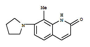 (9ci)-8-甲基-7-(1-吡咯烷)-2(1H)-喹啉酮结构式_792149-18-9结构式