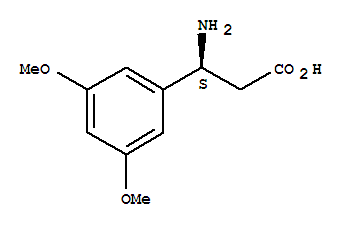 (R)-3-氨基-3-(3,5-二甲基)-丙酸结构式_792183-19-8结构式