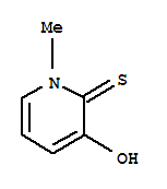(9ci)-3-羟基-1-甲基-2(1H)-吡啶硫酮结构式_79246-92-7结构式