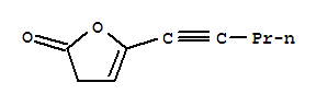 (9ci)-5-(1-戊炔)-2(3H)-呋喃酮结构式_79263-58-4结构式