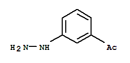 (9ci)-1-(3-肼基苯基)-乙酮结构式_79266-25-4结构式