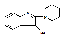 (9ci)-3-甲基-2-(1-哌啶基)-3H-吲哚结构式_792843-42-6结构式