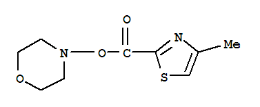 (9ci)-4-[[(4-甲基-2-噻唑)羰基]氧基]-吗啉结构式_792859-18-8结构式