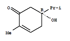 (5r)-(9ci)-5-羟基-2-甲基-5-(1-甲基乙基)-2-环己烯-1-酮结构式_792955-21-6结构式