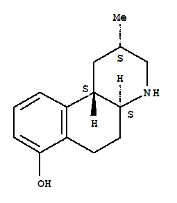 (2alpha,4aalpha,10bbeta)-(9ci)-1,2,3,4,4a,5,6,10b-八氢-2-甲基-苯并[f]喹啉-7-醇结构式_793635-28-6结构式