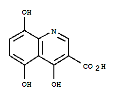 3-Quinolinecarboxylicacid,4,5,8-trihydroxy-(9ci) Structure
