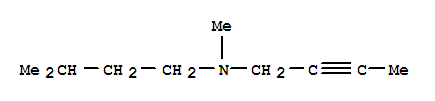 (9ci)-n-甲基-n-(3-甲基丁基)-2-丁炔-1-胺结构式_793641-80-2结构式