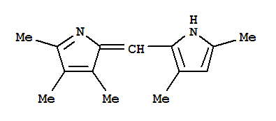 (9ci)-3,5-二甲基-2-[(3,4,5-三甲基-2H-吡咯-2-基)甲基]-1H-吡咯结构式_793656-24-3结构式