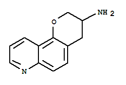 (9ci)-3,4-二氢-2H-吡喃并[2,3-f]喹啉-3-胺结构式_793671-04-2结构式