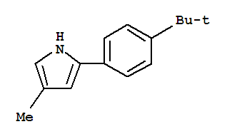 (9ci)-2-[4-(1,1-二甲基乙基)苯基]-4-甲基-1H-吡咯结构式_795274-75-8结构式