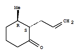 (2s,3r)-(9ci)-3-甲基-2-(2-丙烯基)-环己酮结构式_795275-74-0结构式