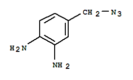 1,2-Benzenediamine, 4-(azidomethyl)-Structure,79544-33-5Structure 1,2-Benzenediamine, 4-(azidomethyl)- Structure,79544-33-5Structure