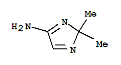 (9ci)-2,2-二甲基-2H-咪唑-4-胺结构式_79579-12-7结构式