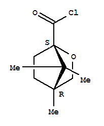 (1s)-(9ci)-4,7,7-三甲基-2-噁双环[2.2.1]庚烷-1-羰酰氯结构式_79634-76-7结构式