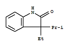 (9ci)-3-乙基-1,3-二氢-3-(1-甲基乙基)-2H-吲哚-2-酮结构式_797052-01-8结构式
