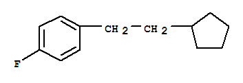 (9ci)-1-(2-环戊基乙基)-4-氟-苯结构式_797752-67-1结构式