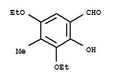 (9ci)-3,5-二乙氧基-2-羟基-4-甲基-苯甲醛结构式_797762-96-0结构式