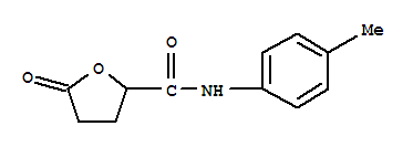 (9ci)-四氢-n-(4-甲基苯基)-5-氧代-2-呋喃羧酰胺结构式_797795-82-5结构式