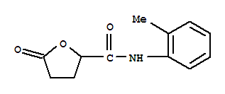 (9ci)-四氢-n-(2-甲基苯基)-5-氧代-2-呋喃羧酰胺结构式_797797-32-1结构式