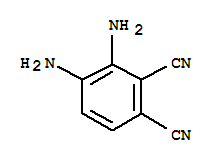 3,4-二氨基-1,2-苯二甲腈结构式_79780-60-2结构式