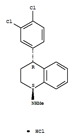 (1S,4R)舍曲林盐酸盐结构式_79896-31-4结构式