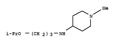 (9ci)-1-甲基-n-[3-(1-甲基乙氧基)丙基]-4-哌啶胺结构式_799260-52-9结构式