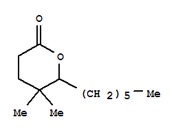 (9ci)-6-己基四氢-5,5-二甲基-2H-吡喃-2-酮结构式_799268-17-0结构式