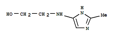 (9ci)-2-[(2-甲基-1H-咪唑-4-基)氨基]-乙醇结构式_799814-25-8结构式