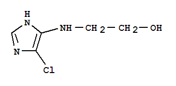 2-[(5-氯-1H-咪唑-4-基)氨基]-乙醇结构式_799815-11-5结构式