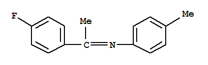 (9ci)-n-[1-(4-氟苯基)亚乙基]-4-甲基-苯胺结构式_799841-29-5结构式