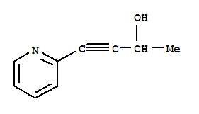 (9ci)-4-(2-吡啶)-3-丁炔-2-醇结构式_80033-09-6结构式