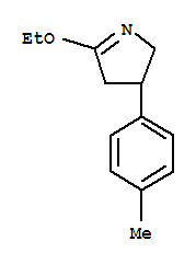(9ci)-5-乙氧基-3,4-二氢-3-(4-甲基苯基)-2H-吡咯结构式_80036-53-9结构式