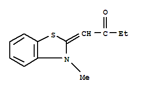 (4ci)-1-(3-甲基-2(3h)-苯并噻唑)-2-丁酮结构式_800377-16-6结构式