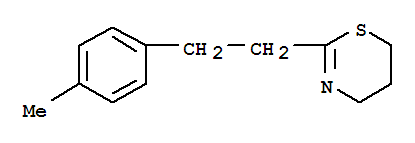 (8ci)-5,6-二氢-2-(p-甲基苯乙基)-4H-1,3-噻嗪结构式_801194-00-3结构式