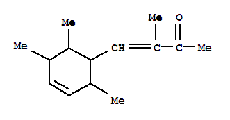 (4ci)-3-甲基-4-(2,5,6-三甲基-3-环己烯-1-基)-3-丁烯-2-酮结构式_801222-62-8结构式